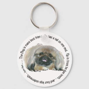 Llavero Sabiduría de Pekín - El perro es el mejor amigo de