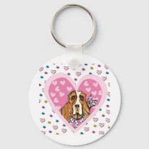 Llavero Sabueso Basset