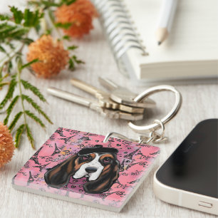 Llavero Sabueso Basset