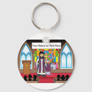 Llavero Sacerdote personalizado - Personalizado masculino