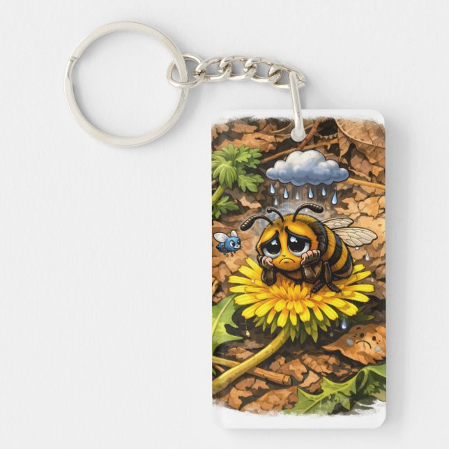 Llavero Sad bee (Frente)