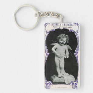 Llavero Sad Cherub Angel Print