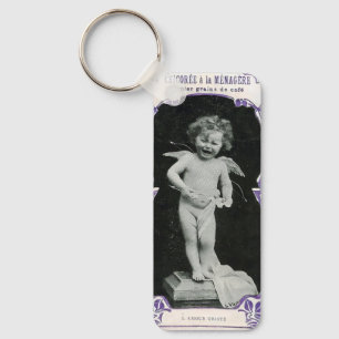 Llavero Sad Cherub Angel Print