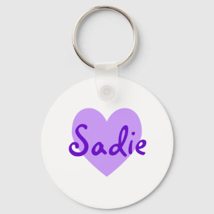 Llavero Sadie en morado