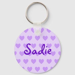 Llavero Sadie en morado