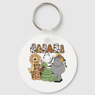 Llavero Safari animal