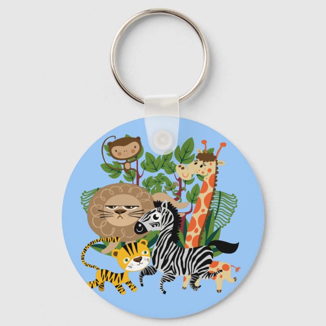 Llavero Safari animal (Anverso)