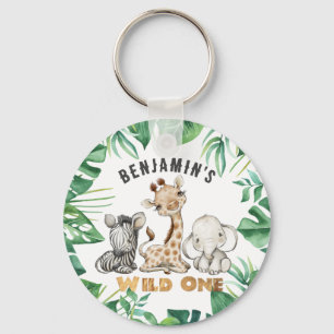 Llavero Safari Wild Un Cumpleaños