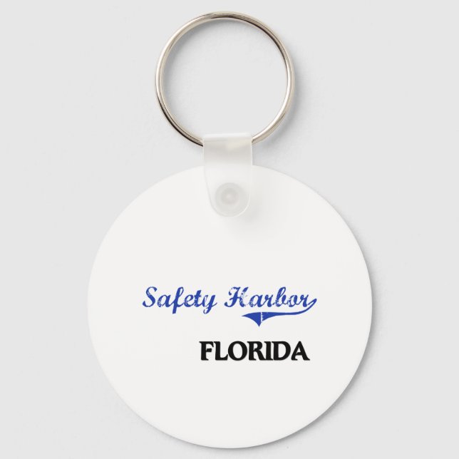 Llavero Safety Harbour Florida City Classic (Anverso)