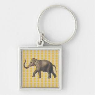 Llavero Safron Spice Moods Lunares con Elefante