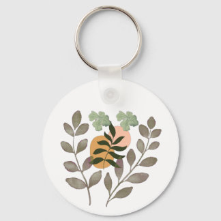 Llavero "Sage Harmony | Arte de pared de hojas botánicas m