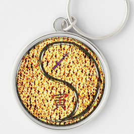 Llavero Sagitario y Tigre de Fuego