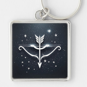 Llavero Sagitario zodiacal simbólico místico