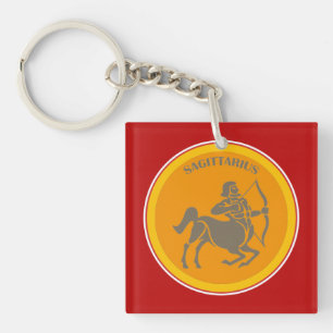 Llavero Sagittarius Keychain