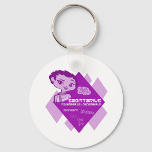Llavero Sagittarius Keychain