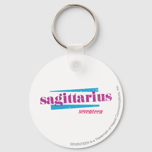 Llavero Sagittarius Purple (Anverso)