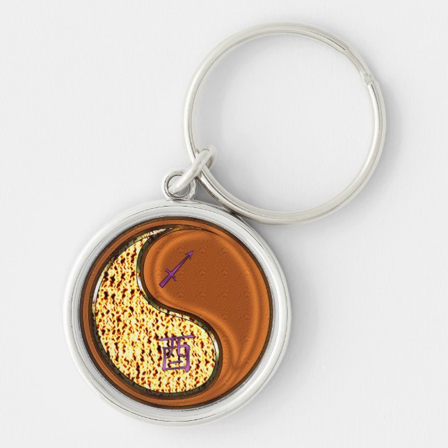 Llavero Sagittarius & Wood Rooster (Frente)