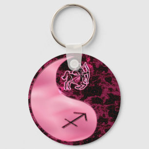 Llavero Sagittarius Yin Yang