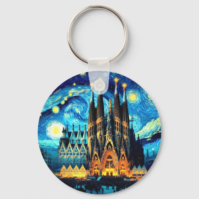 Llavero Sagrada Familia Barcelona (Anverso)