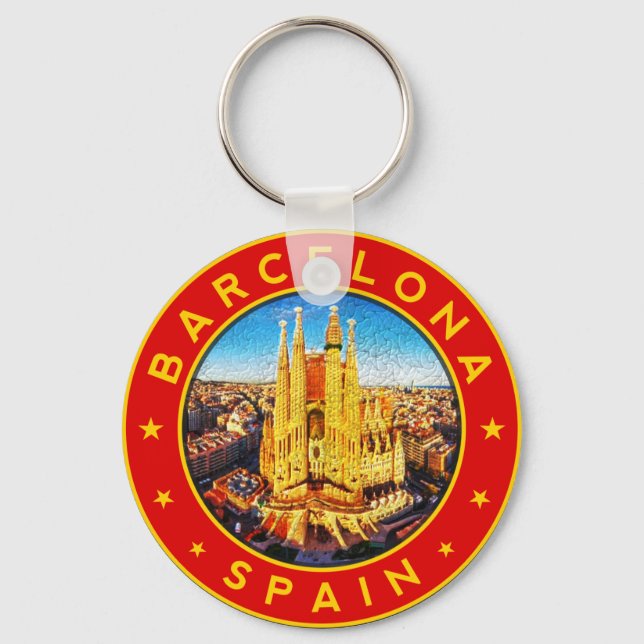 Llavero Sagrada Familia Barcelona (Anverso)
