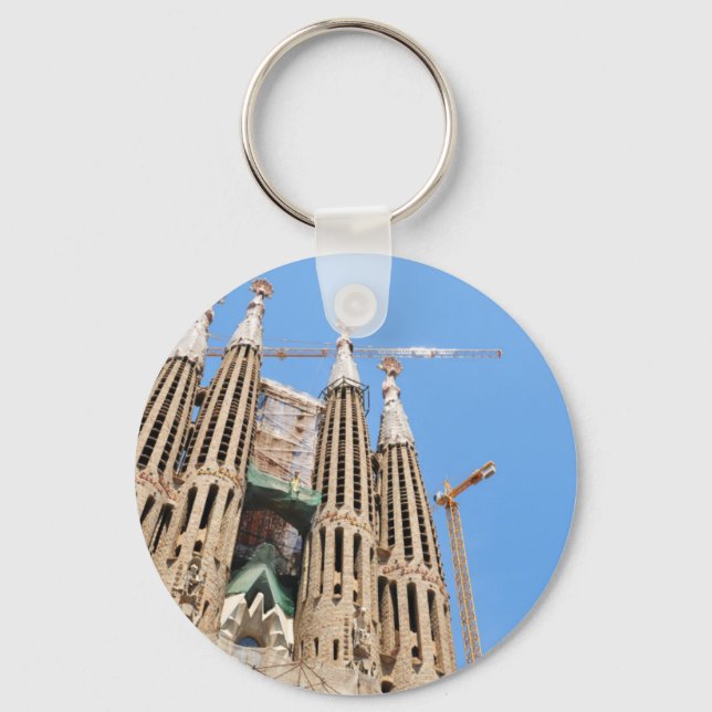 Llavero Sagrada Familia en Barcelona, España (Anverso)