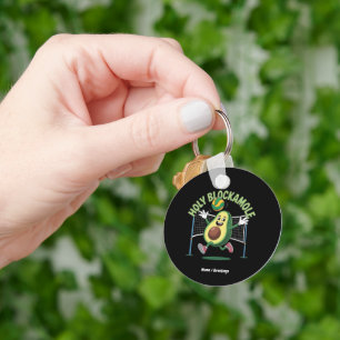 Llavero Sagrado Blockamole Cute Gracioso Voleibol, aguacat