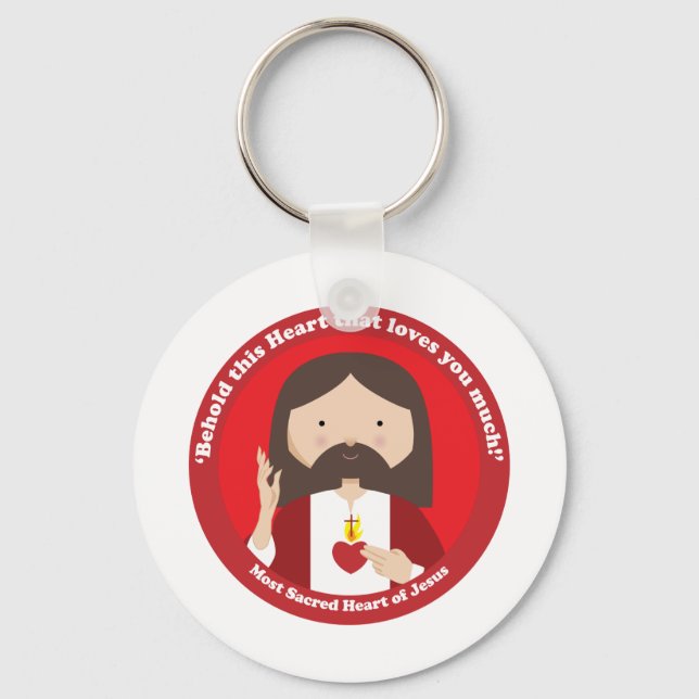 Llavero Sagrado Corazón de Jesús (Anverso)