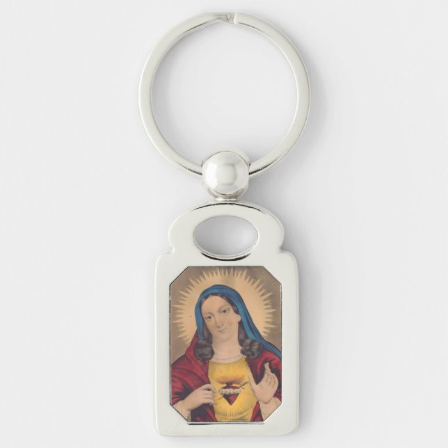 Llavero Sagrado Corazón de María (Anverso)