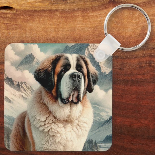 Llavero Saint Bernard (Reverso )