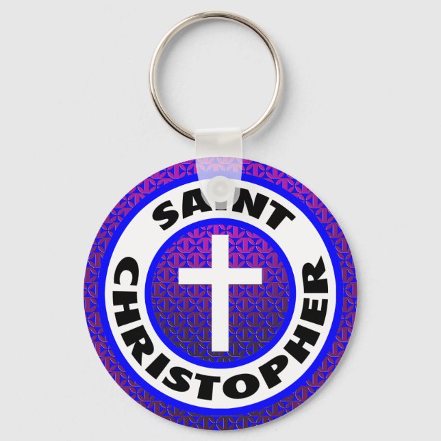 Llavero Saint Christopher (Anverso)