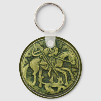 LLAVERO SAINT GEORGE Y DRAGON MEDALLION