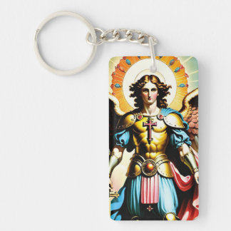 Llavero Saint Michael Keychain