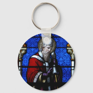 Llavero Saint Nicholas Blessings StainGlass