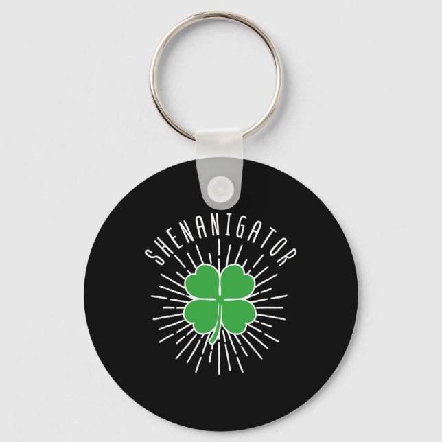 Llavero Saint Patrick Day Irlanda Green Shamrock Irish She (Anverso)