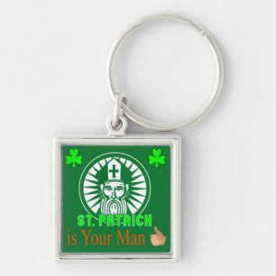 Llavero Saint Patrick keychain