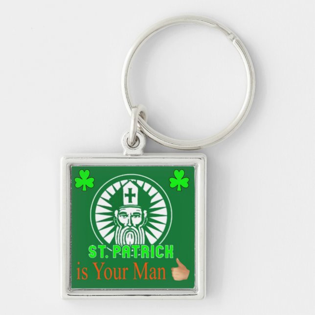Llavero Saint Patrick keychain (Frente)