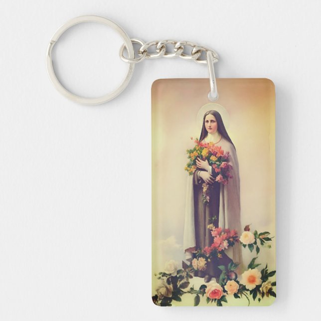 Llavero Saint Therese de Lisieux Keychain (Frente)