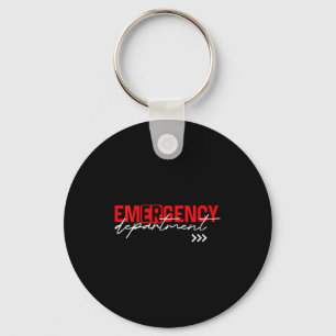 Llavero Sala de Emergencia de Mujeres Enfermera Er Rn Escu
