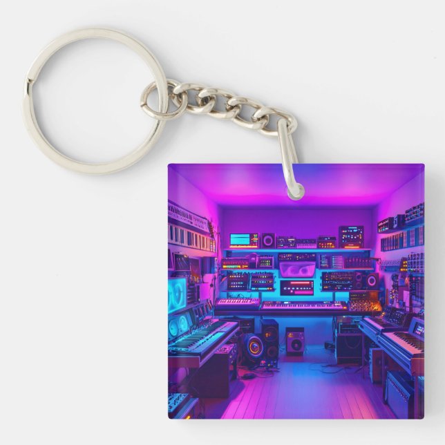 Llavero Sala De Música (Frente)