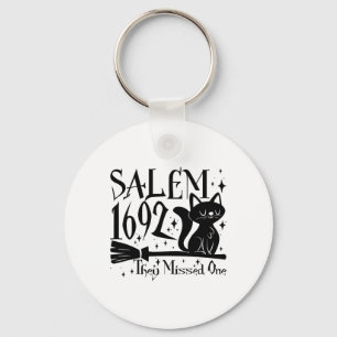 Llavero Salem 1692 Halloween Gracioso Se Perdieron Un Gato
