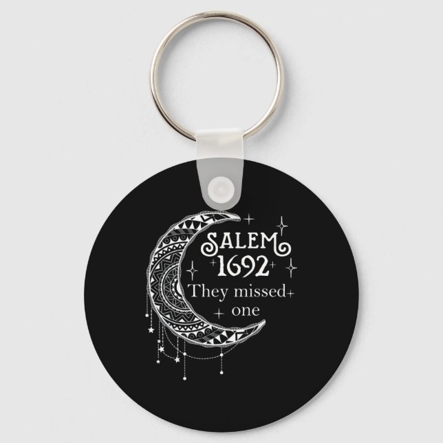 Llavero Salem 1692 Se Perdieron Uno - Salem Witch 1692 Hal (Anverso)
