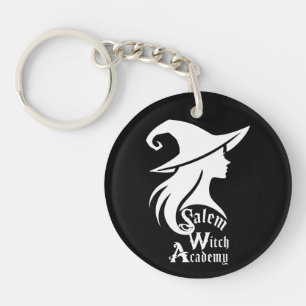 Llavero Salem Witch Academy Halloween Wiccan Witness