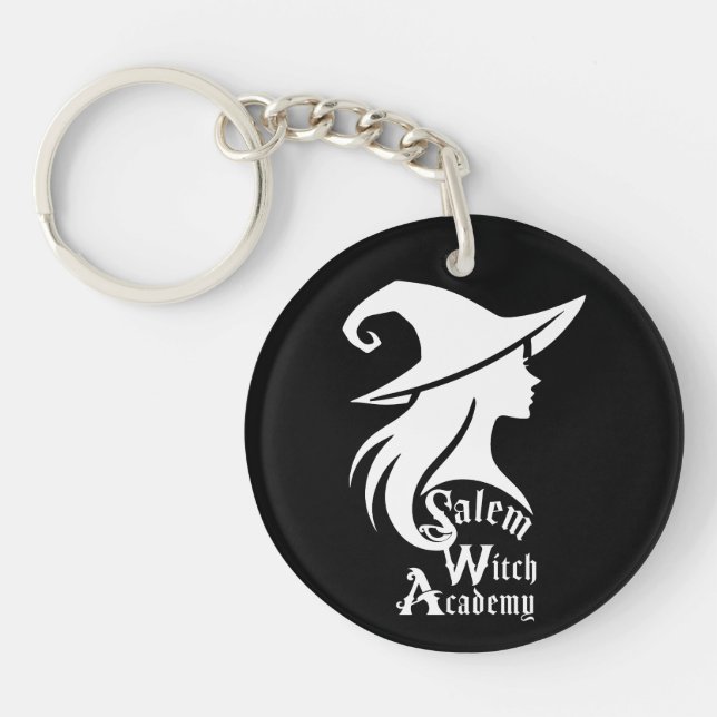 Llavero Salem Witch Academy Halloween Wiccan Witness (Frente)