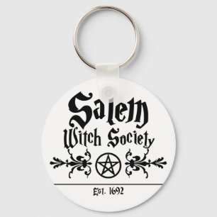 Llavero Salem Witch Society Keychain