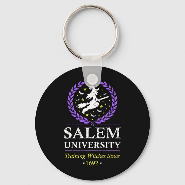 Llavero Salem Witch University Training Halloween (Anverso)