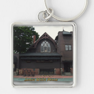 Llavero Salem Witches House Keychain