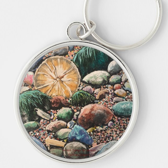 Llavero ¡SALIDA! ARTE ORIGINAL Pintado A Mano DE LA PAZ (Frente)