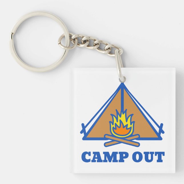 Llavero Salida de campamento (Frente)