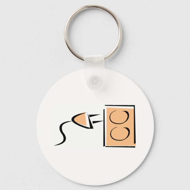 Llavero Salida de enchufe eléctrico (Anverso)