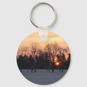 Llavero Salida del sol del invierno